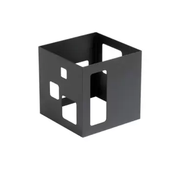 Rosseto SM140 Rosseto Short Square 7" Black Matte Warmer - 1 Piece ...