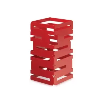 Rosseto SM186 Rosseto Skycap 12" Red Gloss Multi-Level Riser - 1 Pi...