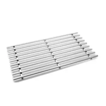 Rosseto SM193 Rosseto Multi-Chef Rectangle Stainless Steel Track Gr...
