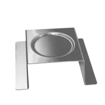 Rosseto SM169 Rosseto Square Stainless Steel Burner Stand - 1 Piece...