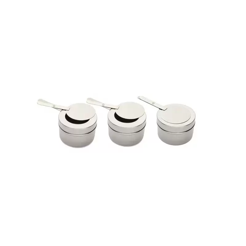 Rosseto SM194 Rosseto Fuel Holders - Stainless Steel (3 pcs.) - 1 S...