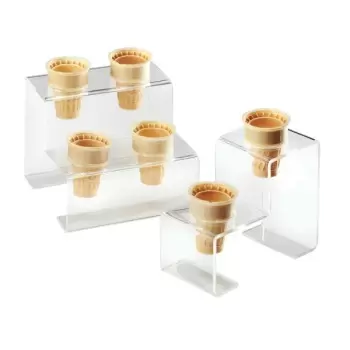 Cal-Mil Acrylic Cone Holder 4 Holes