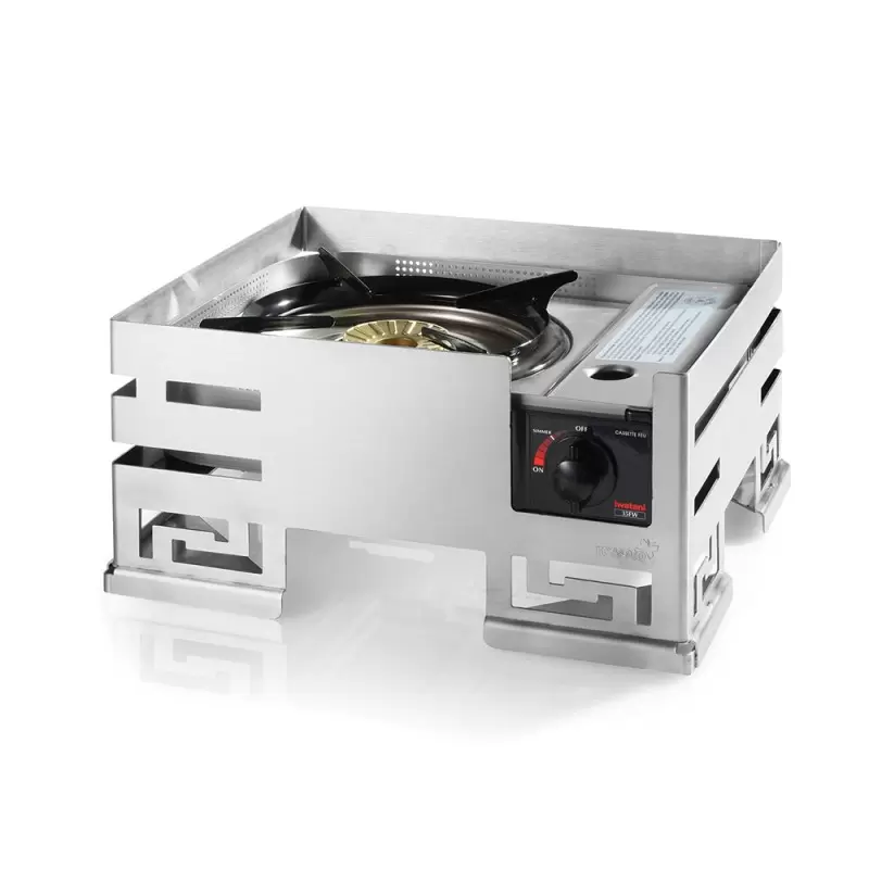 Rosseto SM216 Rosseto Mini-Chef Stainless Steel Warmer Frame - 1 Pi...
