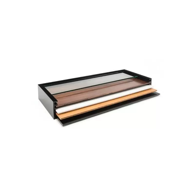 Rosseto SMM003 Rosseto SKYCAP Rectangle Black Acrylic Surface Case ...