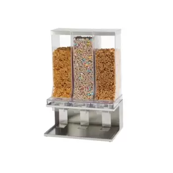 Cal-Mil Push Tab Cereal Dispenser - Stainless