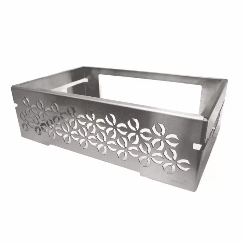 Rosseto SM351 Rosseto Iris Multi-Chef 7” Stainless Steel Frame - 1 ...