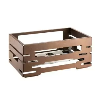 Rosseto SM307 Rosseto Multi-Chef 10" Bronze Warmer with 3 Fuel Hold...