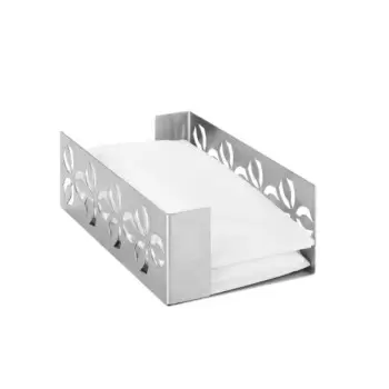 Rosseto SM261 Rosseto Iris Rectangle Stainless Steel Napkin Holder ...
