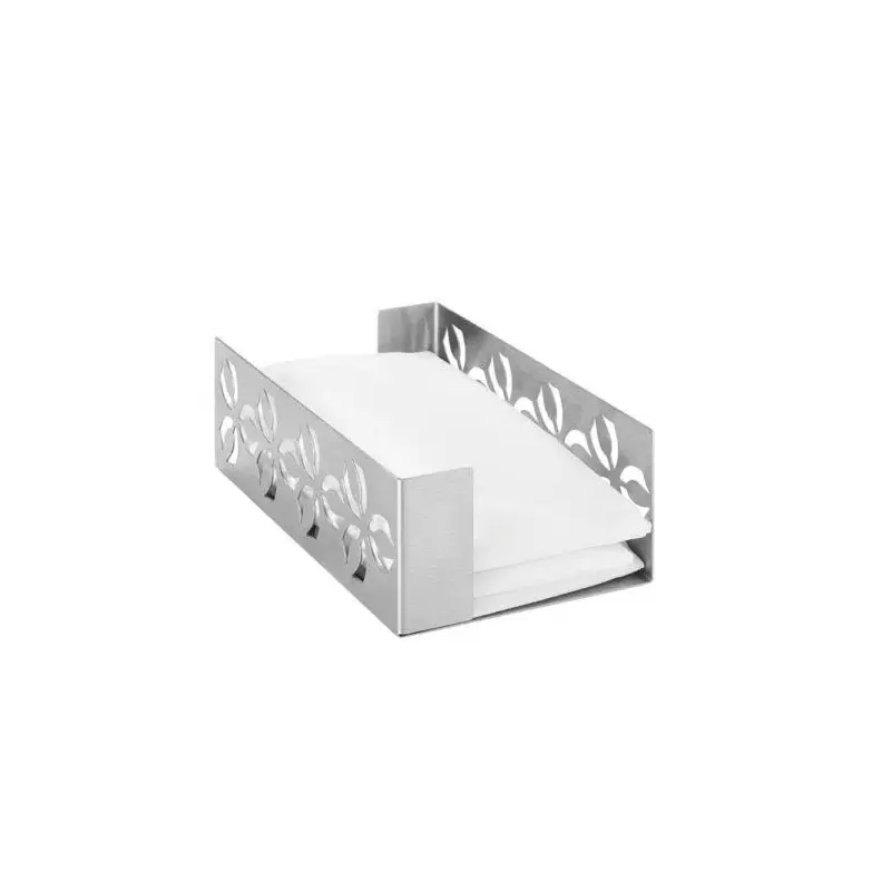 Rosseto SM261 Rosseto Iris Rectangle Stainless Steel Napkin Holder ...