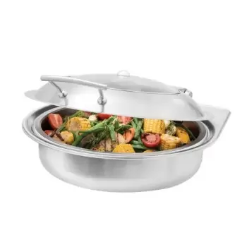 Rosseto SM289 Rosseto Multi-Chef Round Chafer with Soft Closing Lid...