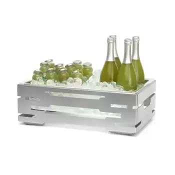 Rosseto Multi-Chef 7" Stainless Steel Cooler - 1 Piece - 21.5 x 13.5 x 7.38 In.