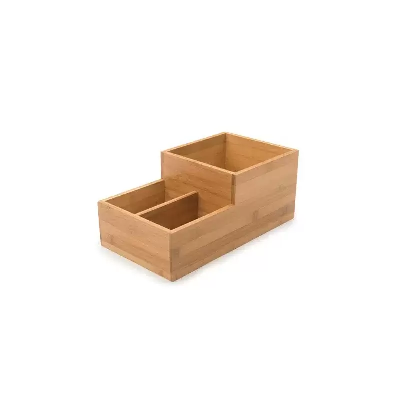 Rosseto BD108 Rosseto Small Bamboo Condiment Tray - 1 Piece - 8 x 1...