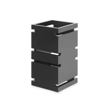 Rosseto SW102 Rosseto Tall 12" Black Gloss Bamboo Multi-Level Riser...