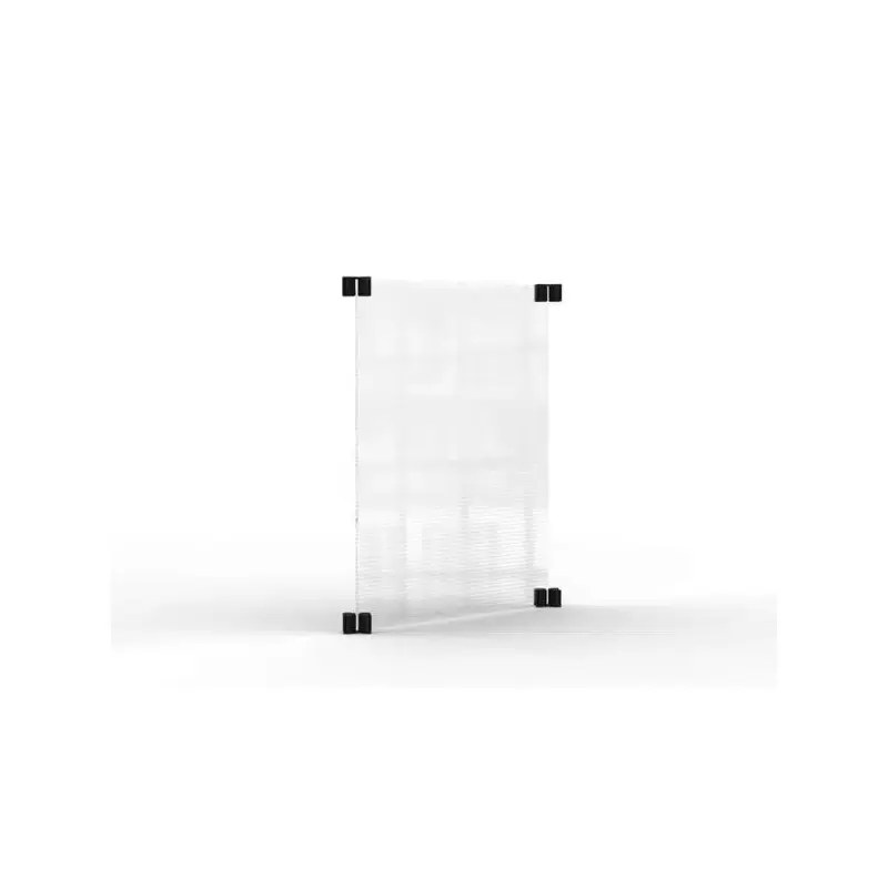 Rosseto TD014 Rosseto Avant Guarde 18" Semi-Clear Polycarbonate Tab...