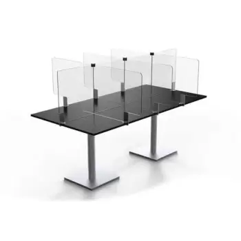 Rosseto TDK003 Rosseto Avant Guarde Acrylic Table Divider Kit for 2...