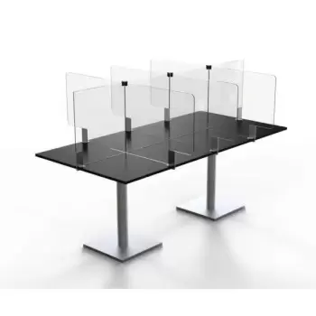 Rosseto TDK004 Rosseto Avant Guarde Acrylic Table Divider Kit for 3...