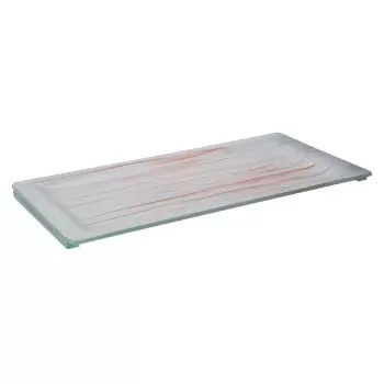 Rosseto GLS061GW Rosseto Aroma Gold & White Medium Rectangle Platte...