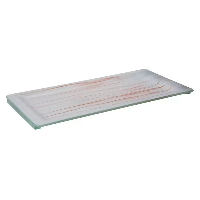 Rosseto GLS061GW Rosseto Aroma Gold & White Medium Rectangle Platte...