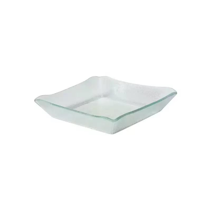 Rosseto GLS063CC Rosseto Aroma Crystal Clear Square Conical Bowl - ...