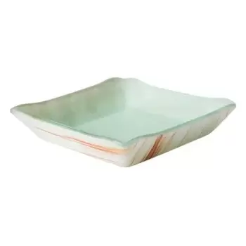 Rosseto GLS063GW Rosseto Aroma Gold & White Square Conical Bowl - 1...