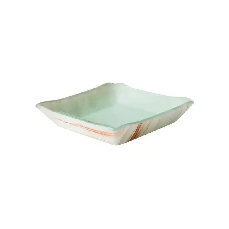 Rosseto GLS063GW Rosseto Aroma Gold & White Square Conical Bowl - 1...