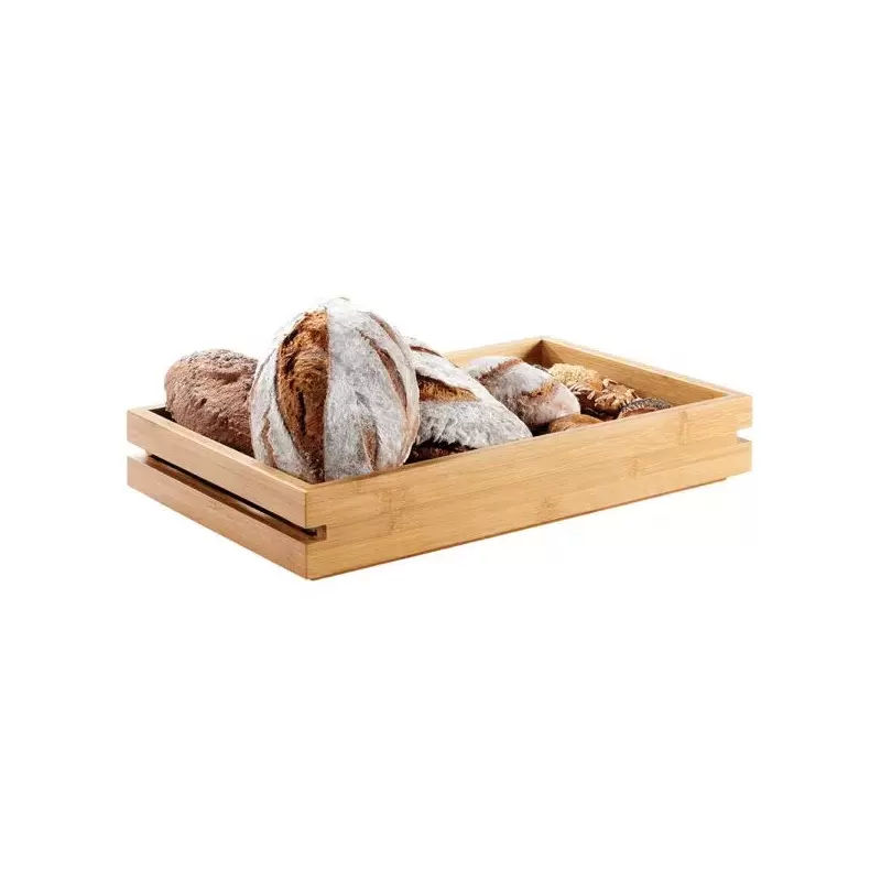Rosseto BD135 Rosseto Natura Double Medium Bamboo Tray - 1 Piece - ...