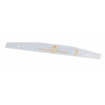 Martellato SPB Plastic Genoise Cake Spreader Leveler - 55 x 8 cm Ruler and Pastry Combs