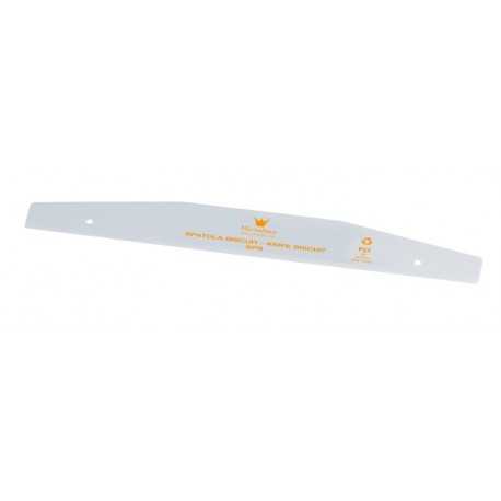 Martellato SPB Plastic Genoise Cake Spreader Leveler - 55 x 8 cm Ruler and Pastry Combs