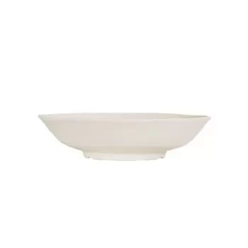 Cal-Mil Hand Thrown 12" Diameter Melamine Bowl - Ivory