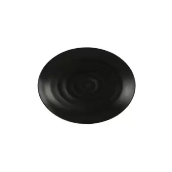 Cal-Mil Hand Thrown 16 x 12 Melamine Platter - Black