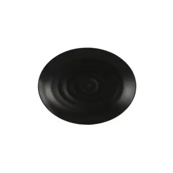Cal-Mil Hand Thrown 8 x 11 Melamine Platter - Black
