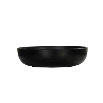 Cal-Mil Oslo 8" Round Melamine Bowl - Black