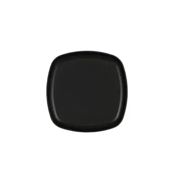 Cal-Mil Oslo 10" Square Melamine Plate - Black