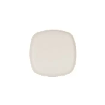 Cal-Mil Oslo 8" Sq Melamine Plate - Ivory