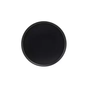 Cal-Mil Hudson - Black 10" Low Rim Melamine Plate