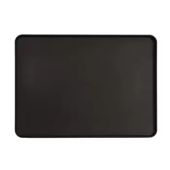 Cal-Mil Hudson 13 x 18 Black Melamine Tray