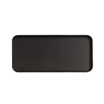 Cal-Mil Hudson 6 x 13 Black Melamine Tray