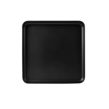 Cal-Mil Hudson - Black Square Melamine Plate 11" x 11"