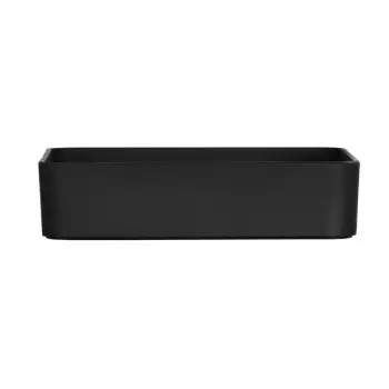 Cal-Mil Hudson 14 x 14 x 3 Melamine Bowl - Black
