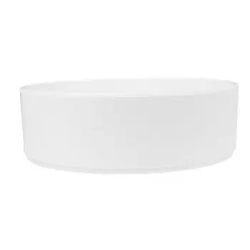 Cal-Mil Hudson - White 120 Oz. Raised Rim Melamine Bowl