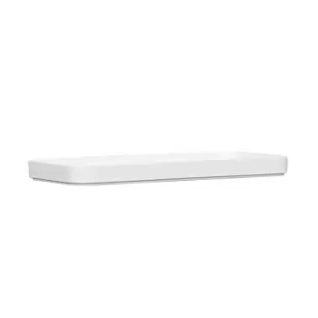 Cal-Mil Hudson 6 x 13 White Melamine Tray
