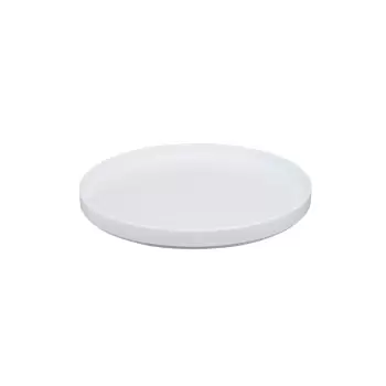Cal-Mil Hudson - White 10" Low Rim Melamine Plate