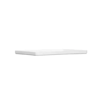 Cal-Mil Hudson 13 x 18 White Melamine Tray