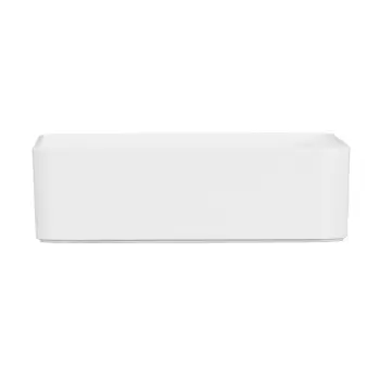 Cal-Mil Hudson 10 x 10 x 3 Melamine Bowl - White
