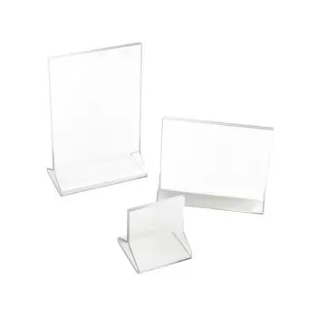 Cal-Mil Classic Standard Tabletop Cardholder - 4" x 7"
