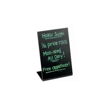Cal-Mil Classic 5" x 7" Black Write - On Easel
