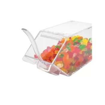 Cal-Mil Classic Acrylic Topping Dispenser With Holster