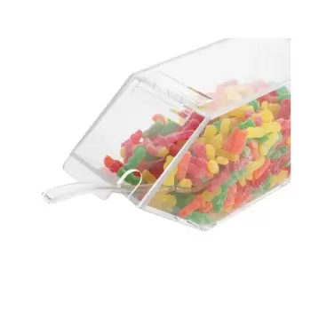 Cal-Mil Classic Acrylic Topping Dispenser With Notch