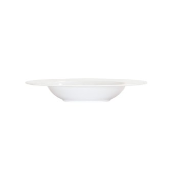 Cal-Mil Classic Rim White 16 Oz. Melamine Bowl