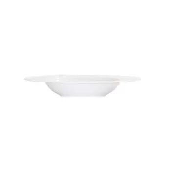 Cal-Mil Classic Rim White 16 Oz. Melamine Bowl